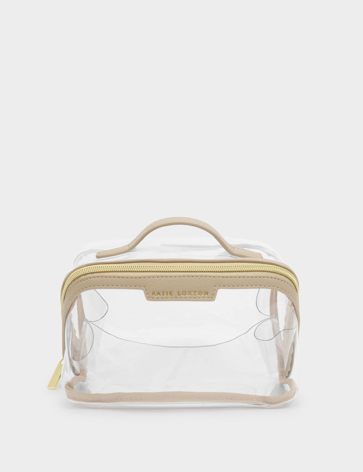 Katie Loxton clear fold-out wash bag, UK version