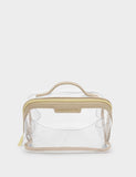 Katie Loxton clear fold-out wash bag, UK version