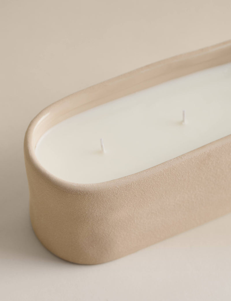 Cloud Ceramic 3 Wick Candle, UK version