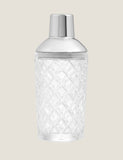 Glass cocktail shaker with built-in sieve 675g - British product