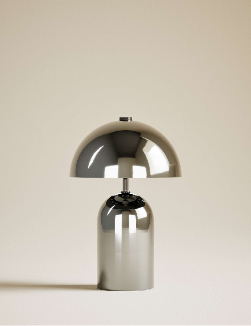 Colby rechargeable metal table lamp 26cm (British brand)
