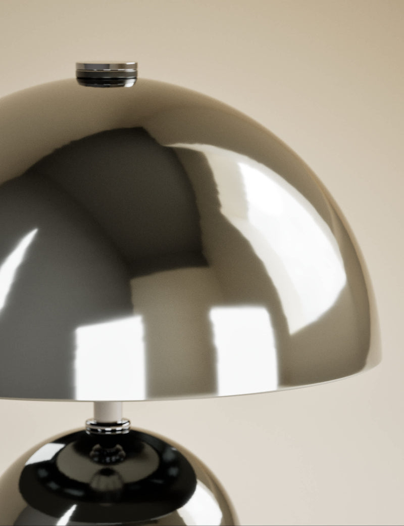 Colby rechargeable metal table lamp 26cm (British brand)