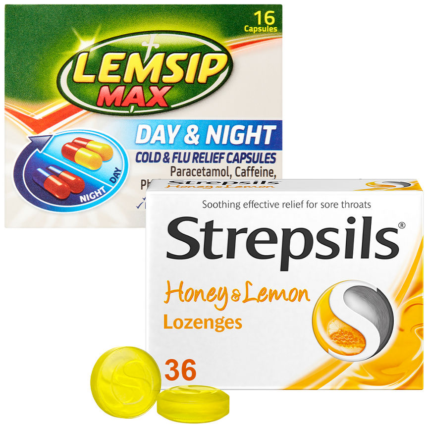 Cold & Flu On the Go Recovery Bundle GOODS ASDA   