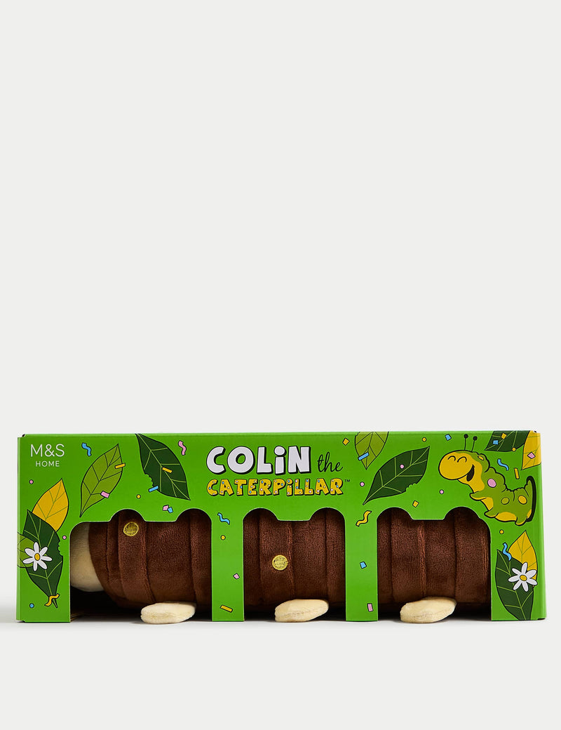 M&S Colin the Caterpillar plush pet toy - British product