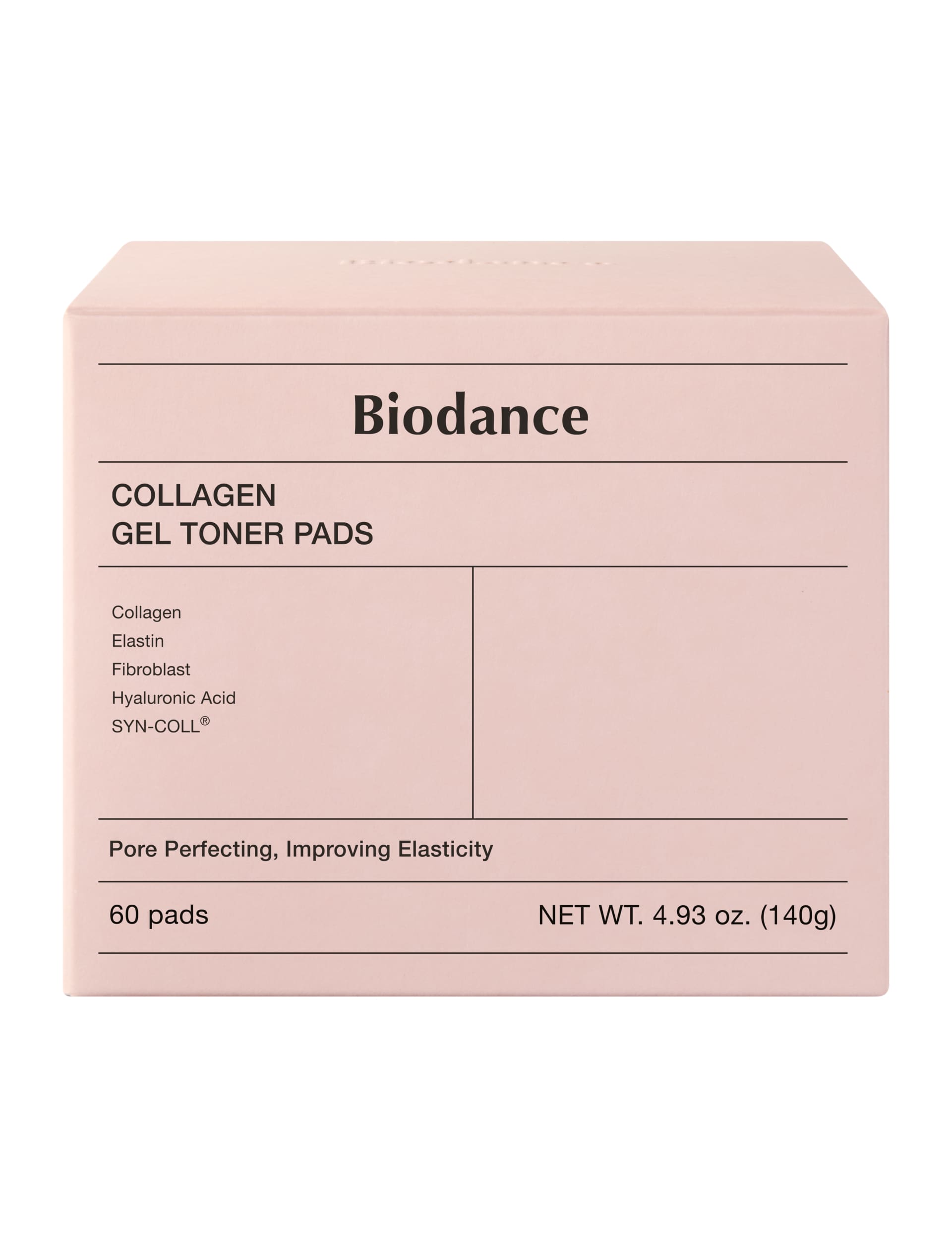 Biodance collagen gel toner pads 60 pads 140g - British product