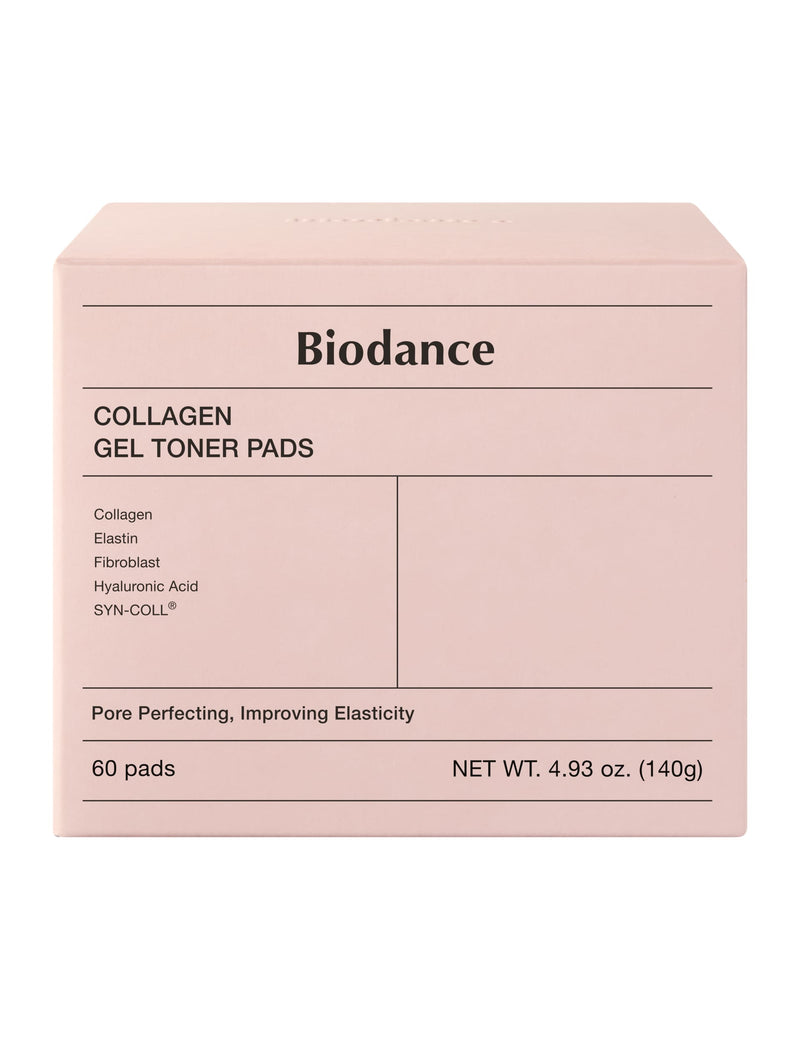 Biodance collagen gel toner pads 60 pads 140g - British product