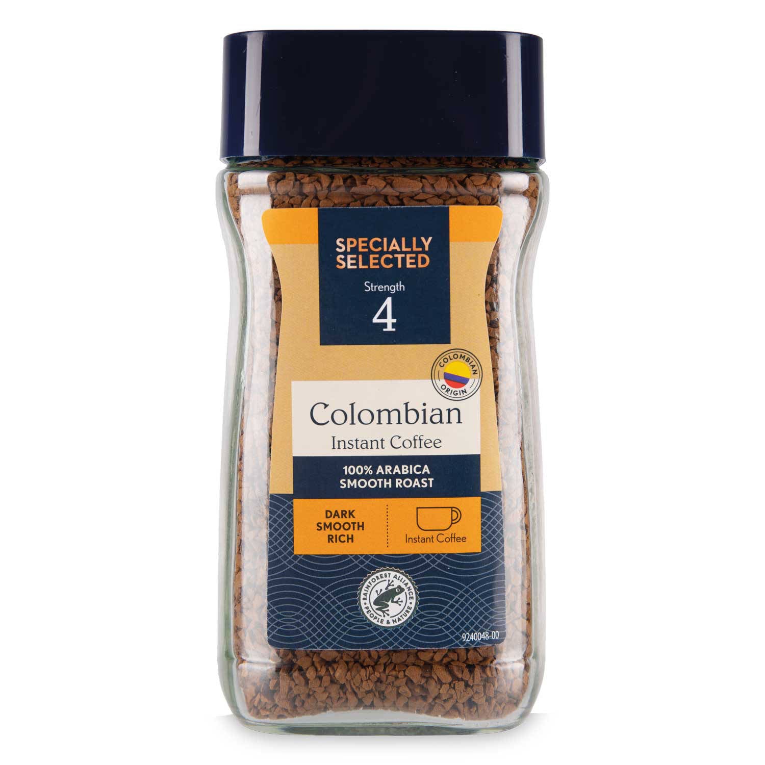 Colombian instant coffee strength No 4 100g, UK version
