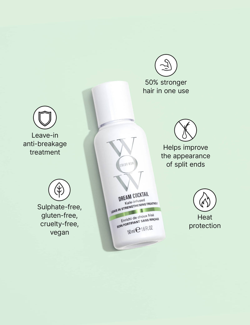 Color Wow Dream Cocktail Kale Infused Leave-in Treatment 50ml - British product