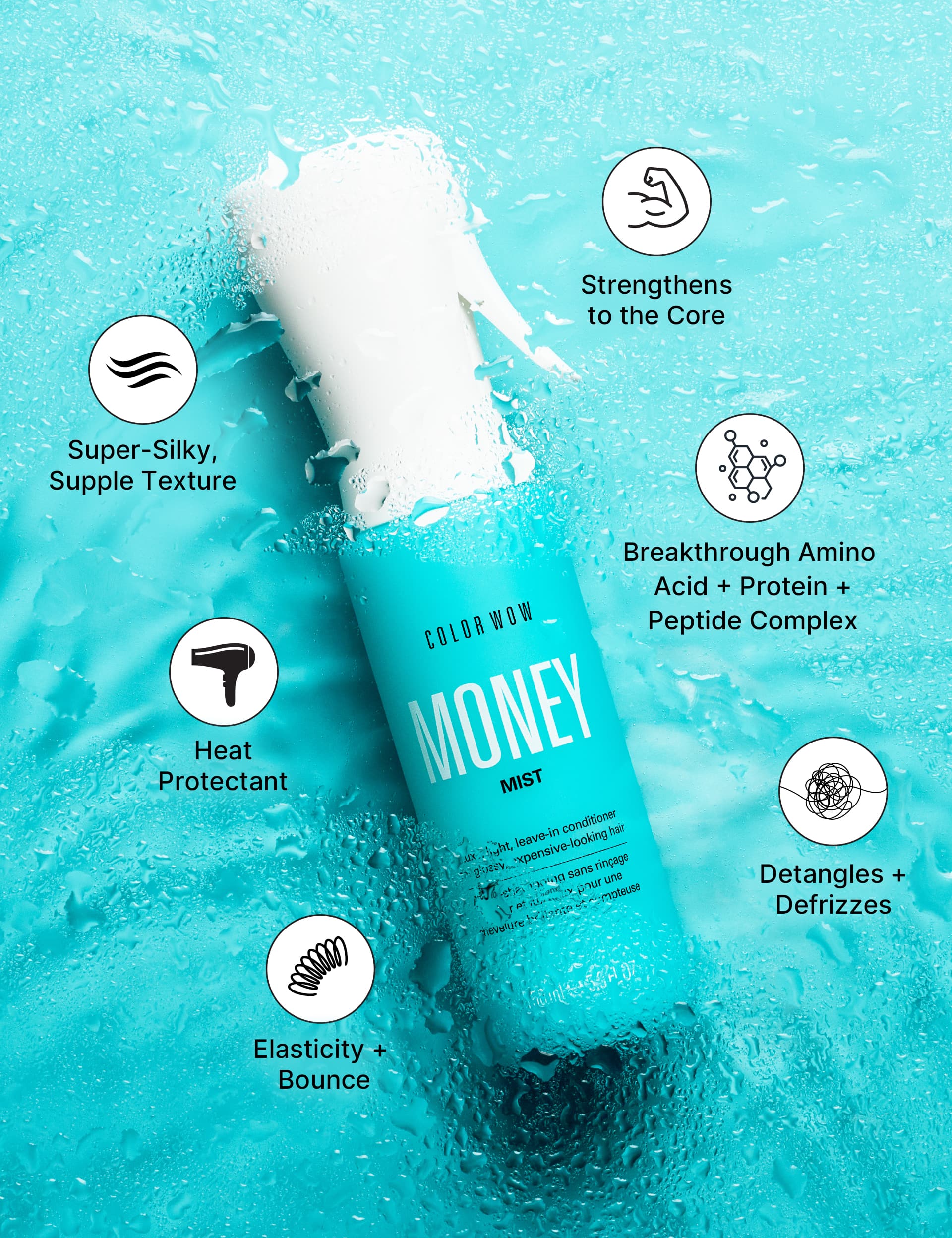 Color Wow Money Mist leave-in conditioner 150ml - British product