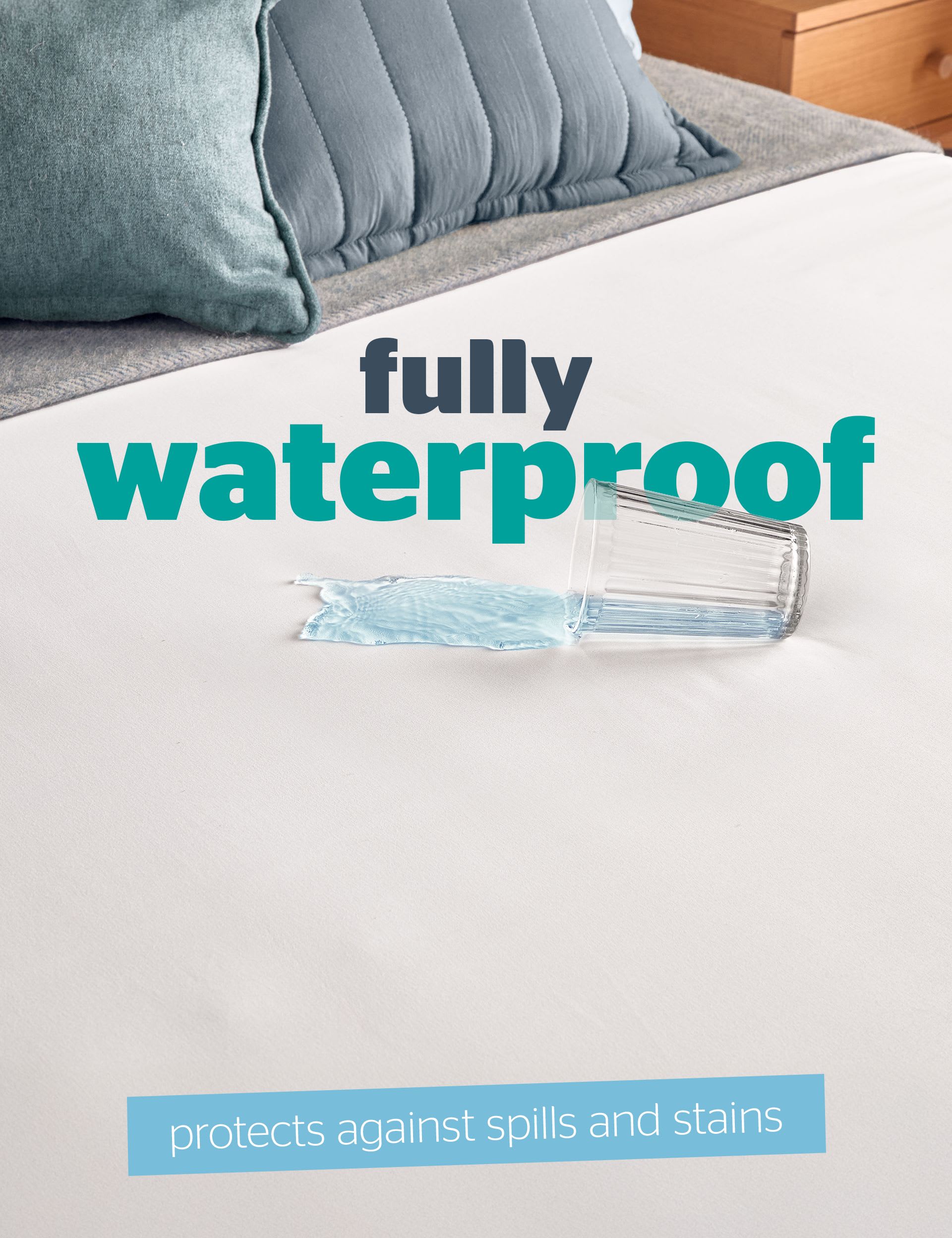 Silent Night complete encasement mattress protector, UK version