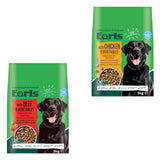 Earls complete dry adult dog food, imported from the UK