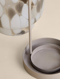 Confetti glass lantern 35.5 cm, imported from the UK