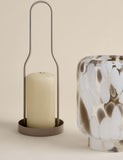 Confetti glass lantern 35.5 cm, imported from the UK