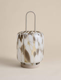 Confetti glass lantern 35.5 cm, imported from the UK