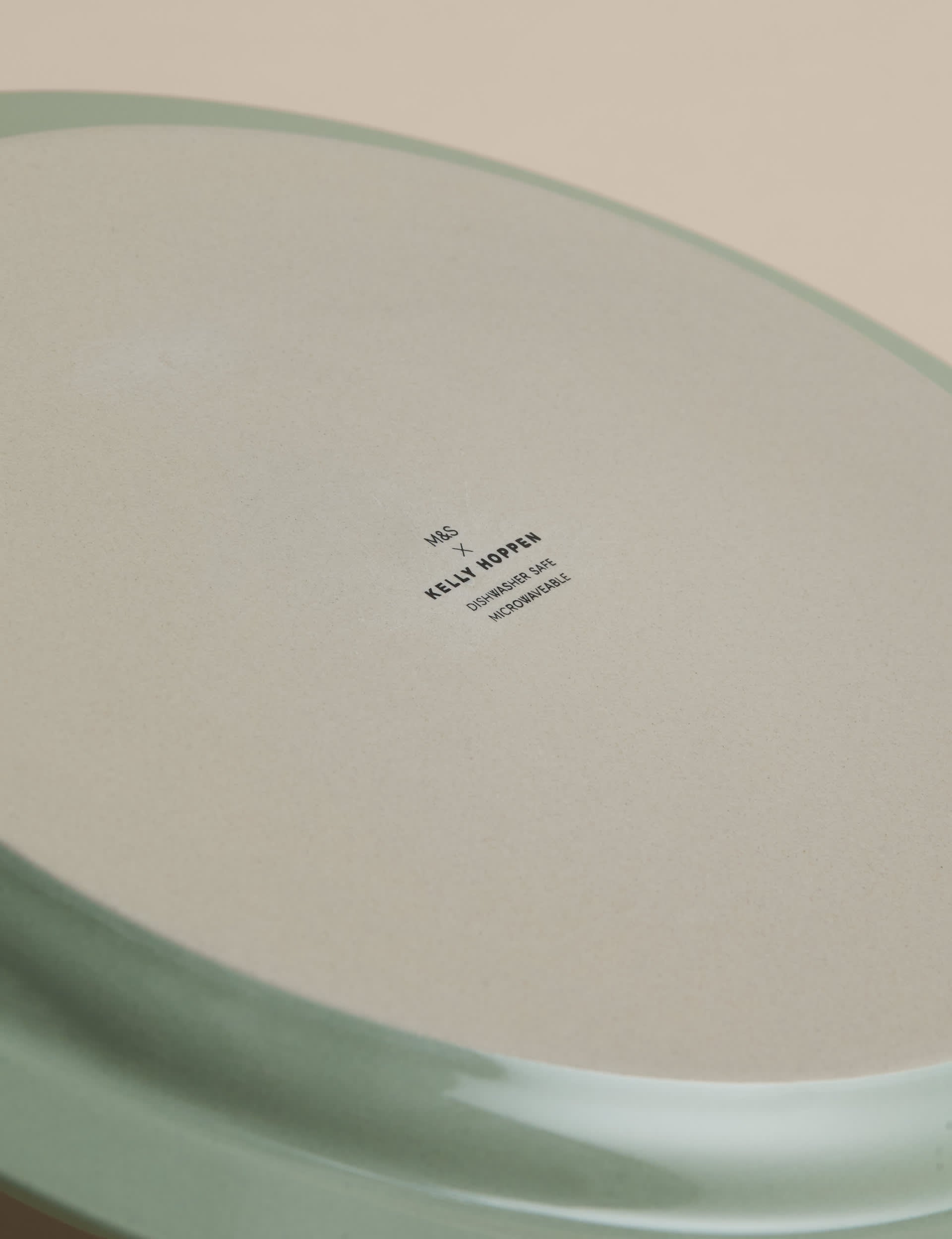 M&S Contrast dinner plate (British brand)