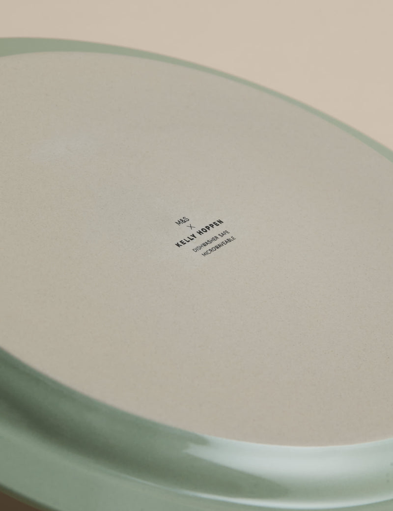 M&S Contrast dinner plate (British brand)