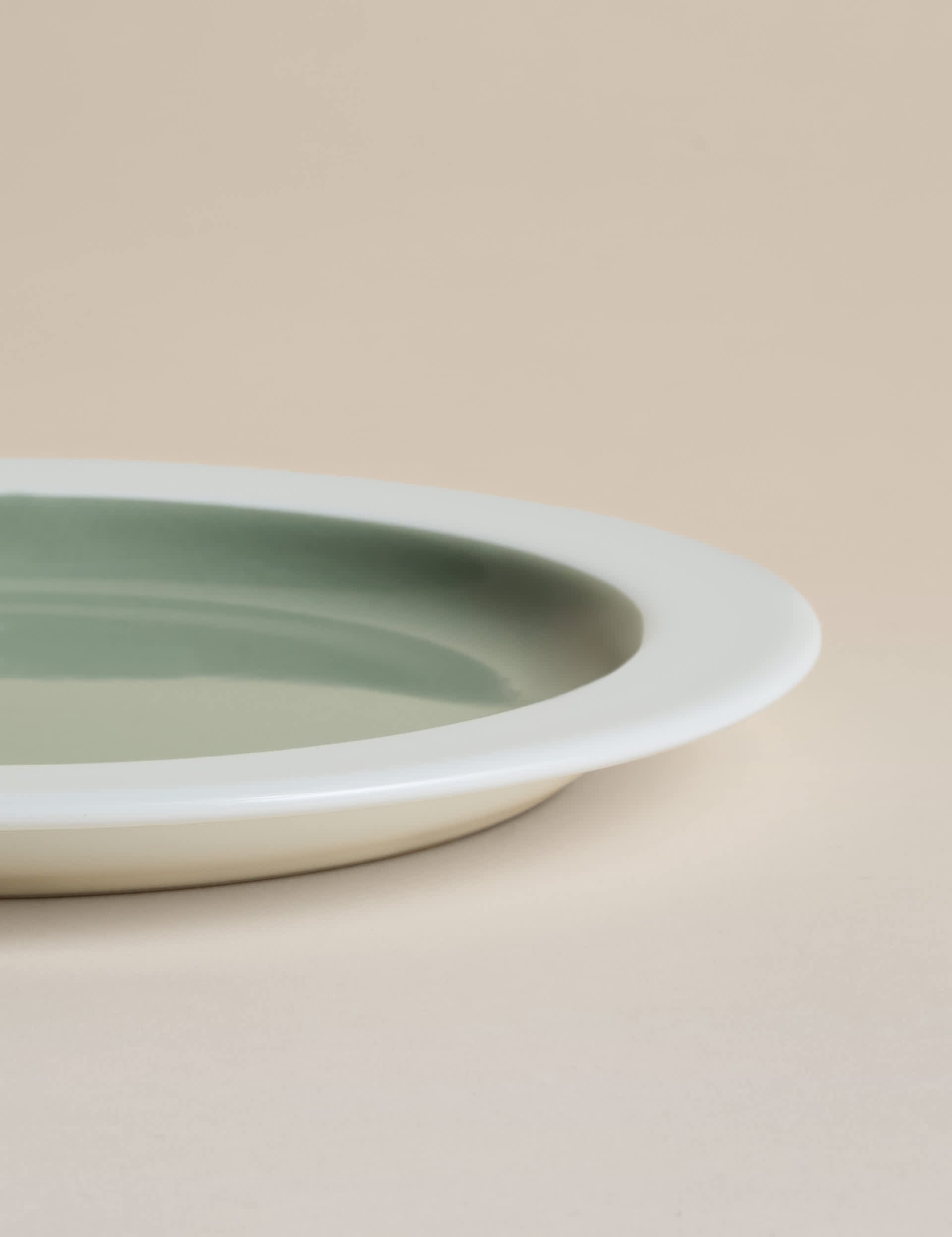 M&S Contrast Side Plate stoneware dinnerware, imported from the UK