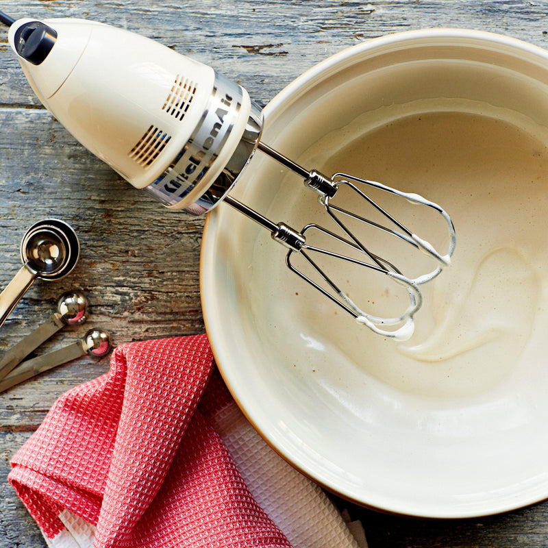 KitchenAid 9 speed hand mixer stainless steel, imported from the UK
