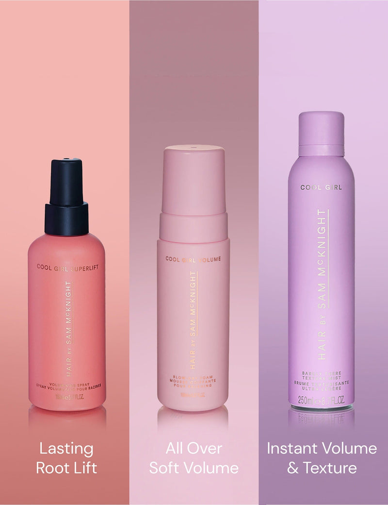 Hair by Sam McKnight Cool Girl volumising spray 150ml - British product