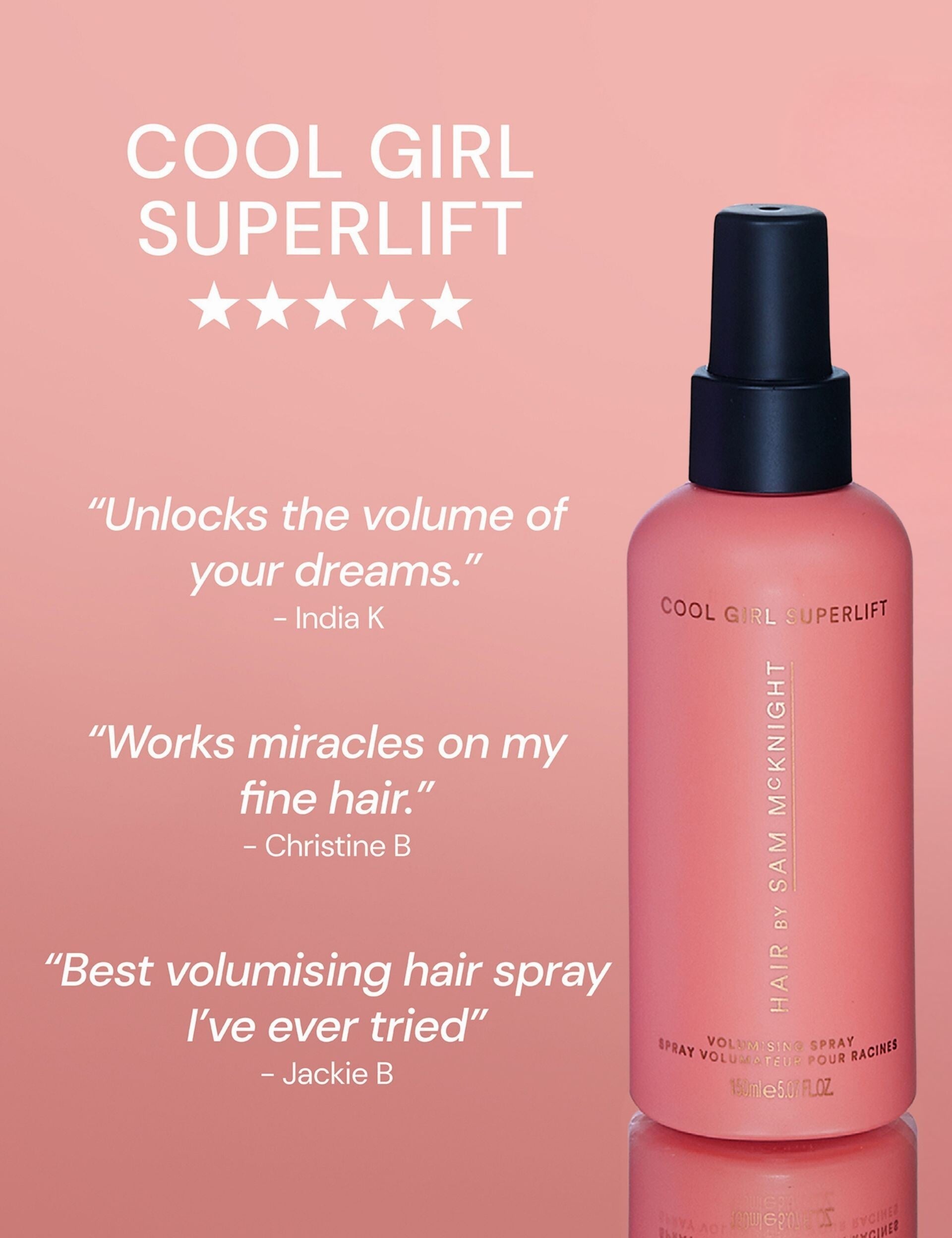 Hair by Sam McKnight Cool Girl volumising spray 150ml - British product