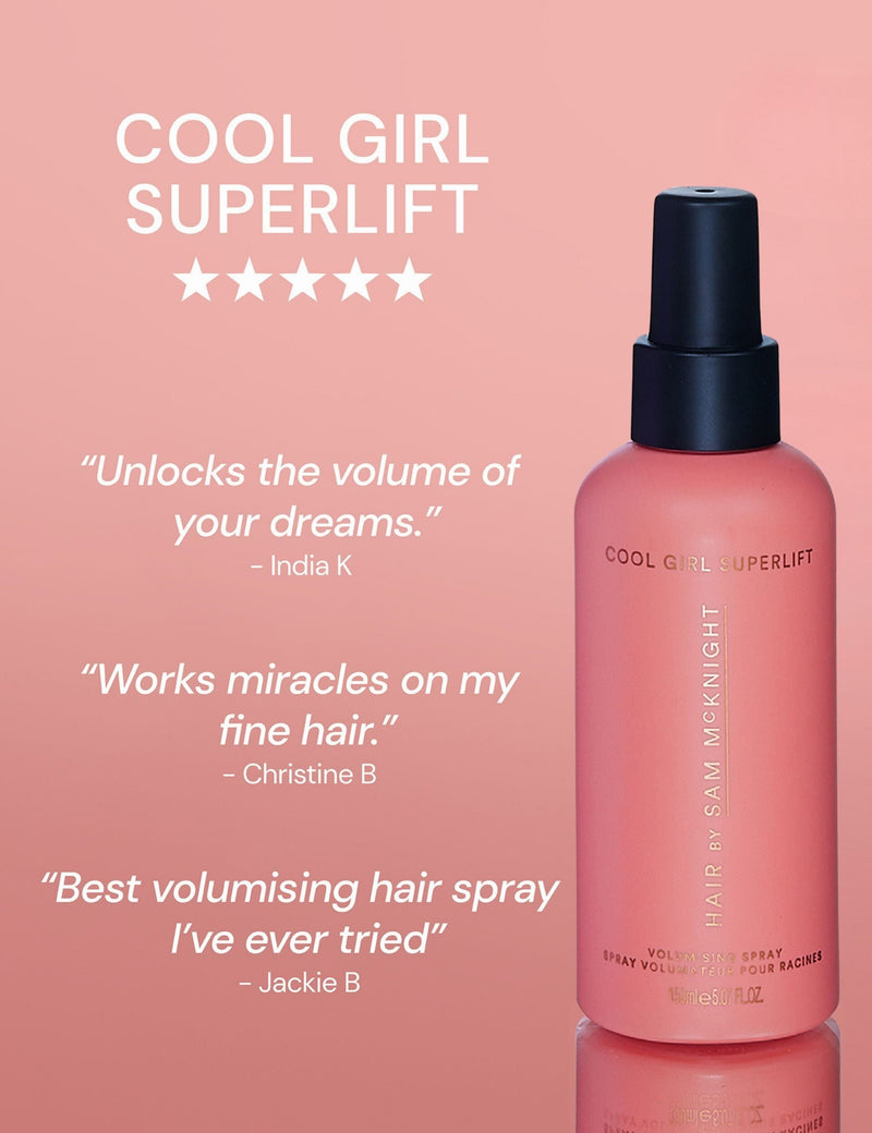 Hair by Sam McKnight Cool Girl volumising spray 150ml - British product