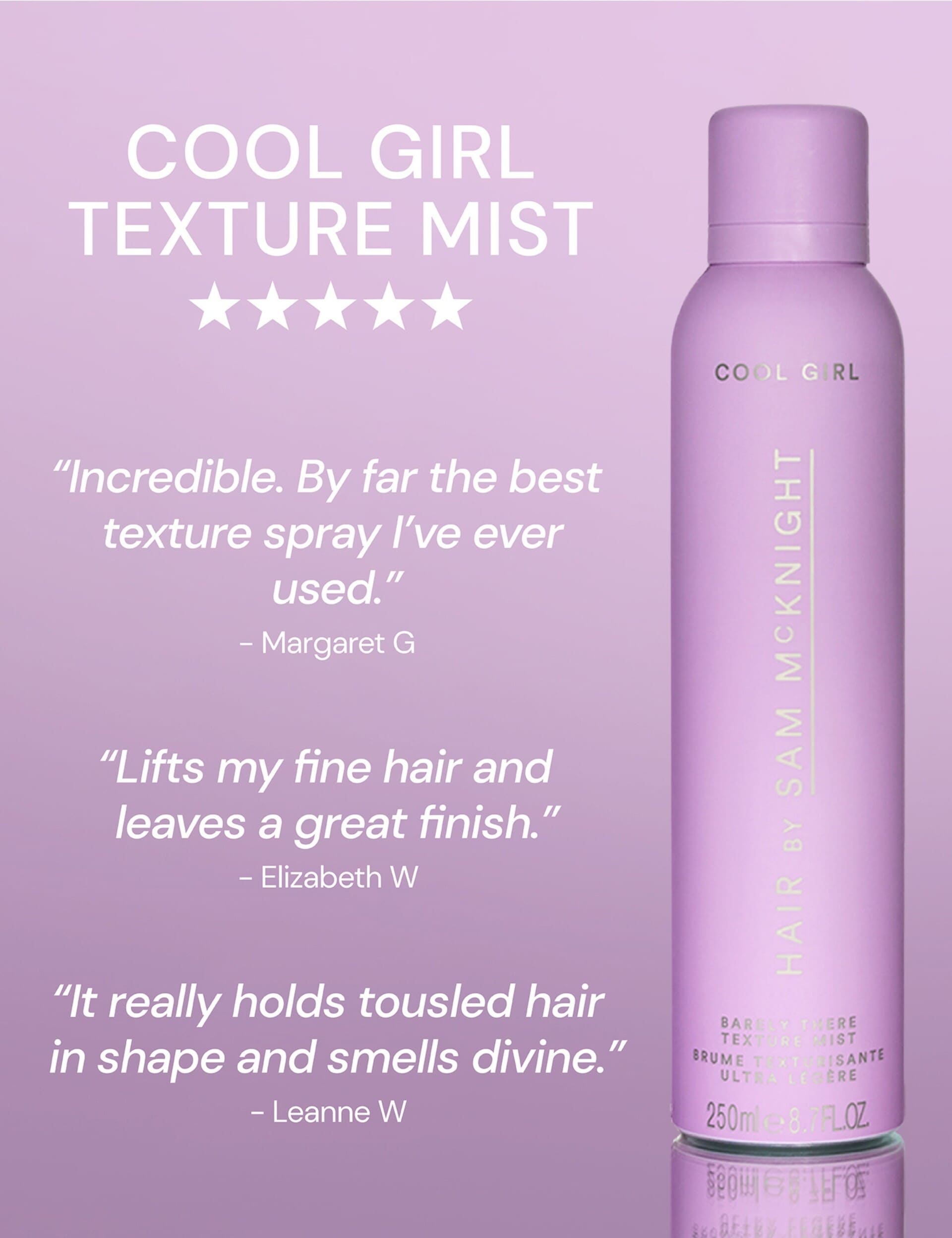 Sam McKnight Cool Girl Texturising Mist 250ml, imported from the UK