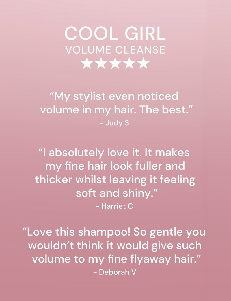 Hair by Sam McKnight Cool Girl Volume Cleansing Shampoo 100ml (British brand)