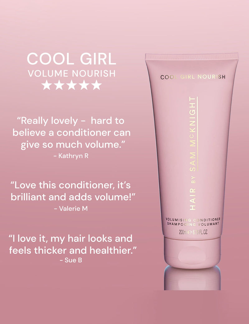 Sam McKnight Cool Girl volume nourish conditioner 1000ml, imported from the UK