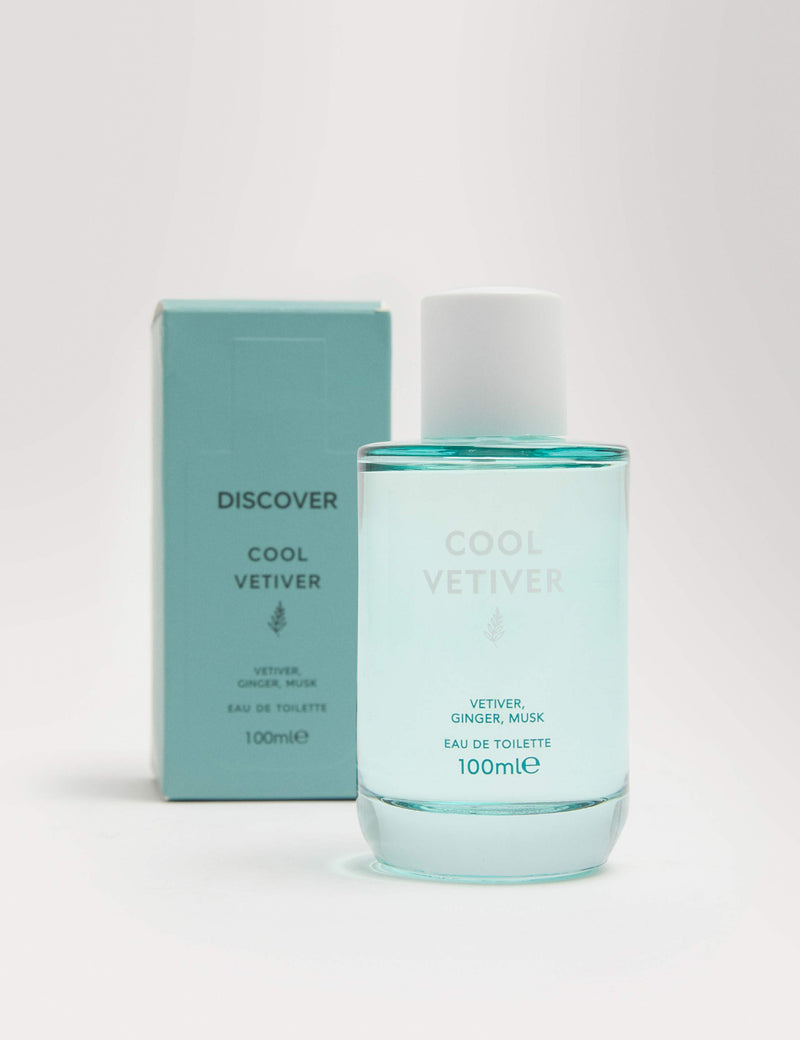 Cool Vetiver Eau De Toilette 100ml - British product