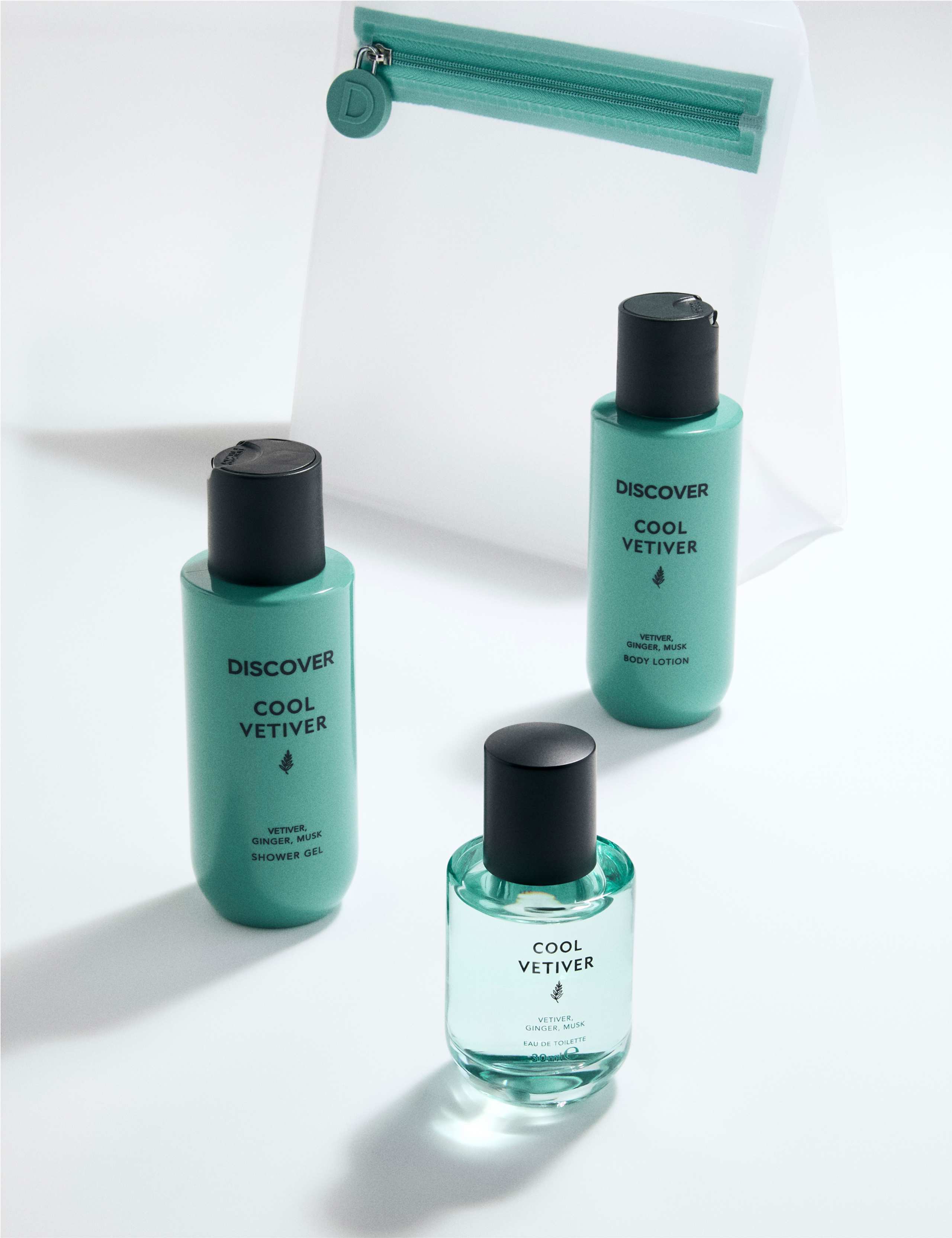 Discover Cool Vetiver gift set - British product