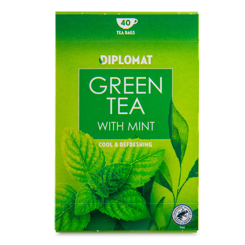 Green tea with mint tea bags 40 pack (British brand)