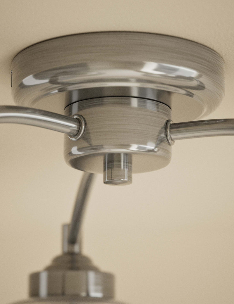 Core multi flush ceiling light antique brass finish, UK version