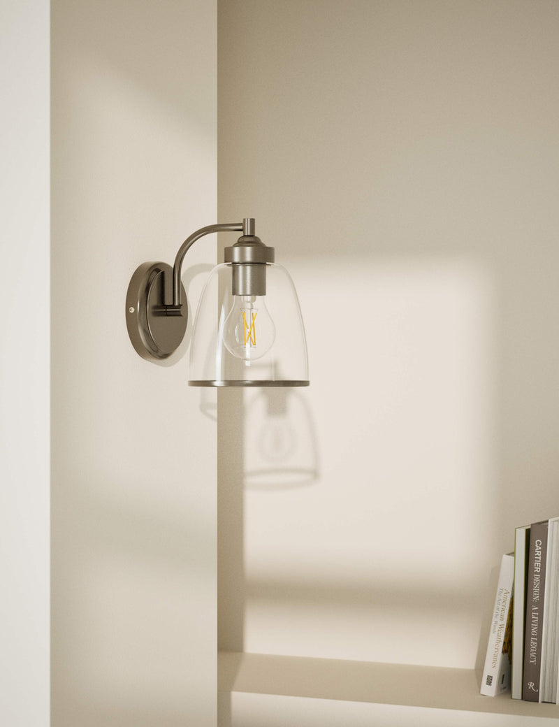 Core Glass Wall Light wall sconce, UK version