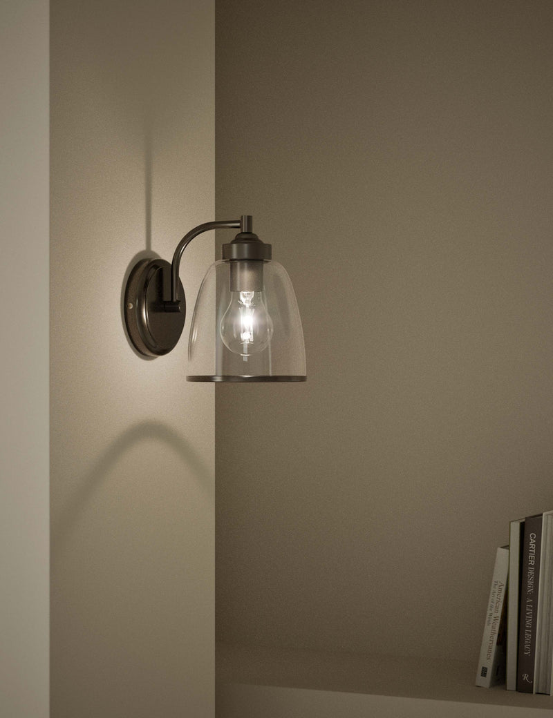 Core Glass Wall Light wall sconce, UK version