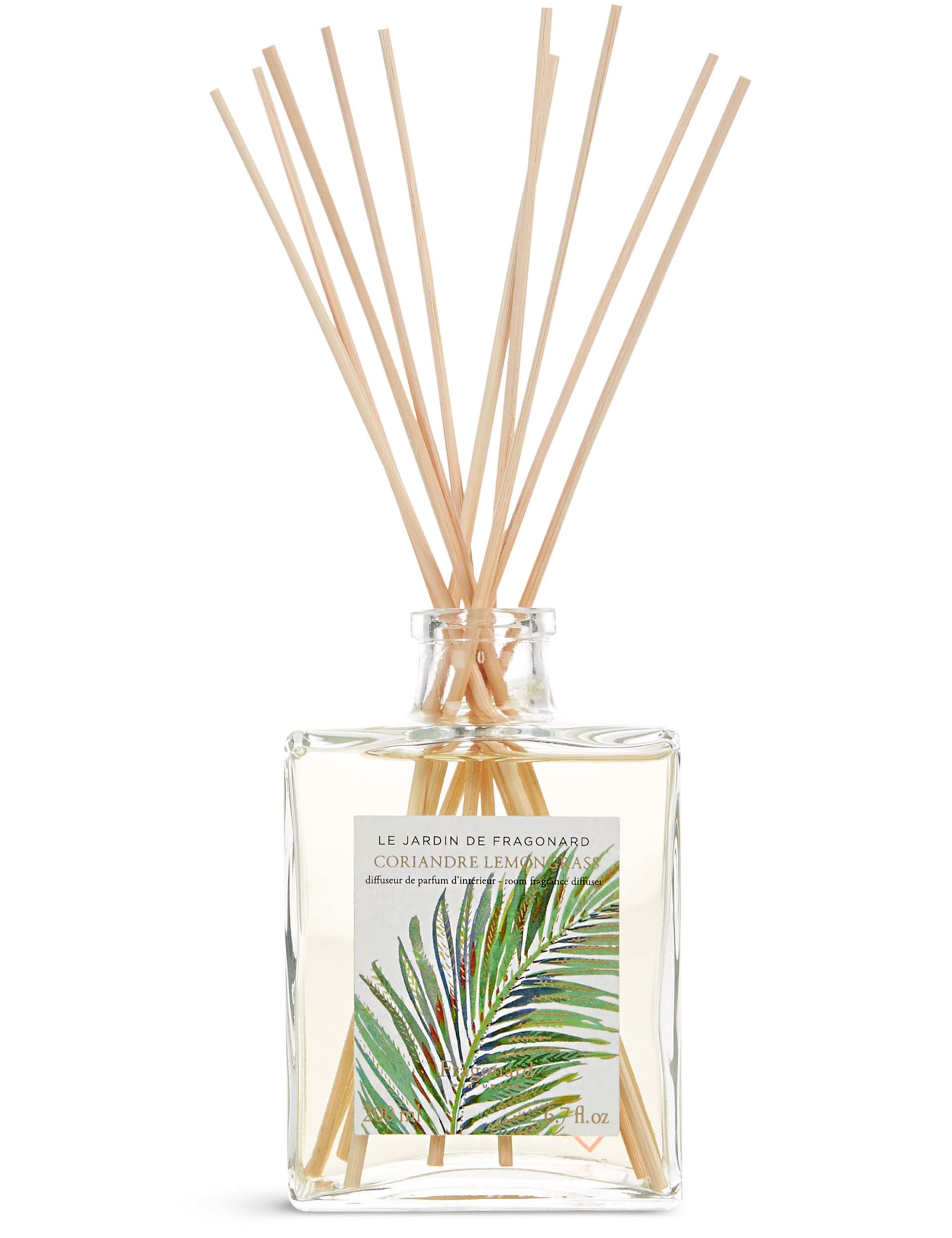 Coriandre Lemongrass reed diffuser 200ml - British product