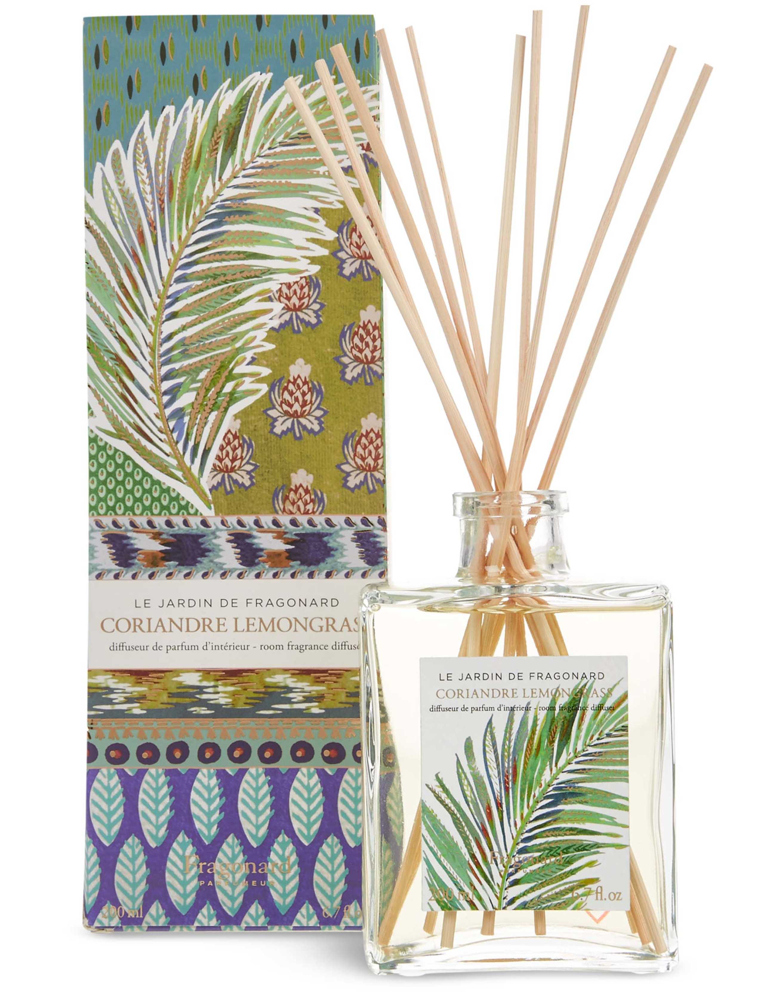 Coriandre Lemongrass reed diffuser 200ml - British product