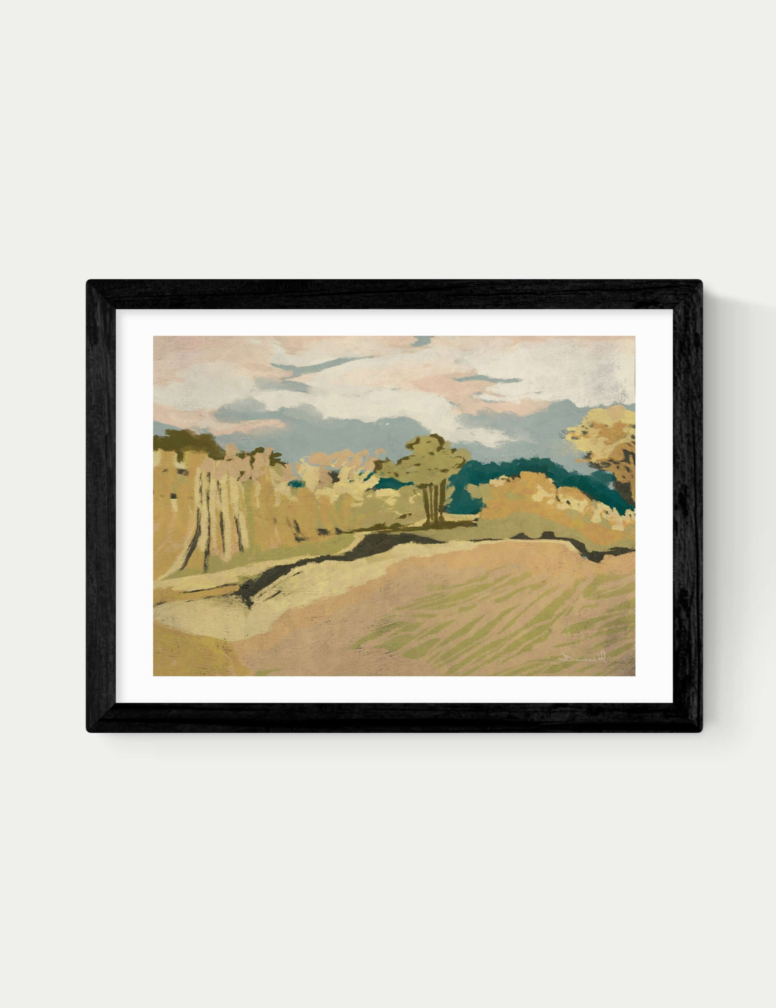 East End Prints Cornwall Light framed art print, UK version