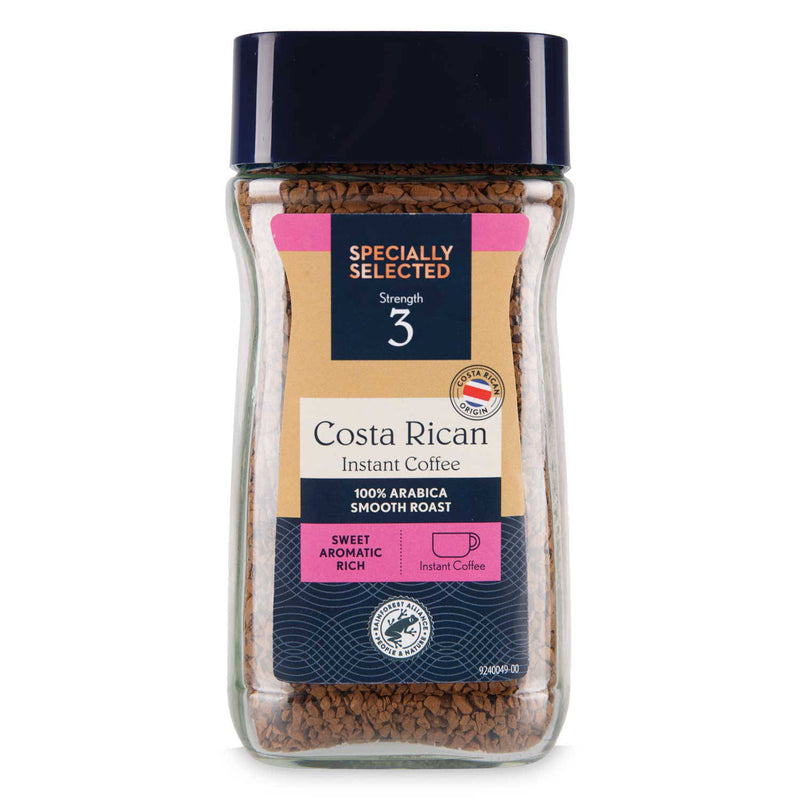 Instant Costa Rican coffee strength No 3 100g, imported from the UK