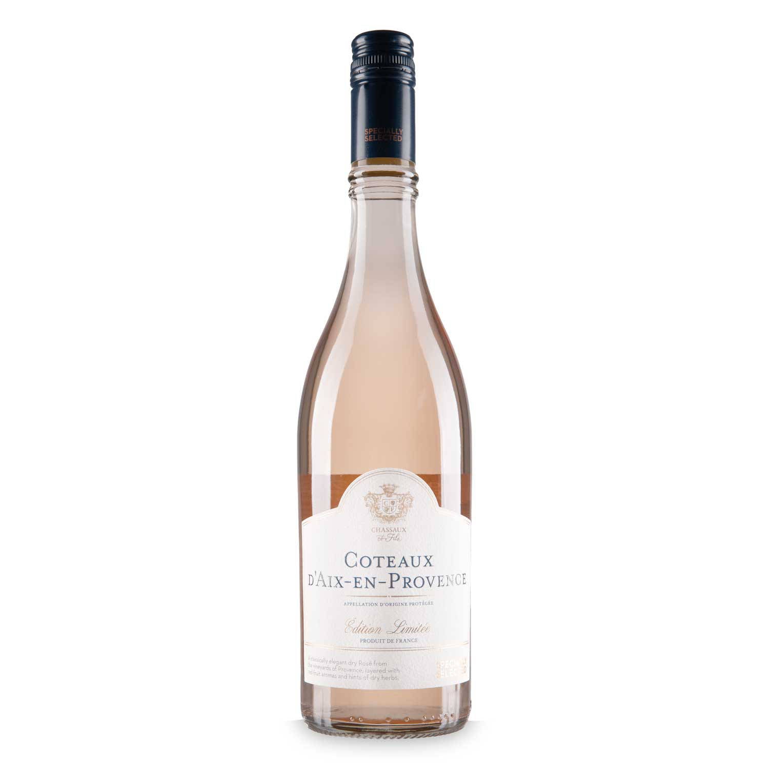 Coteaux d'Aix en Provence wine, 12.5% ABV, imported from the UK