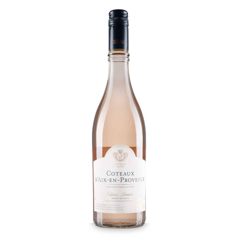 Coteaux d'Aix en Provence wine, 12.5% ABV, imported from the UK