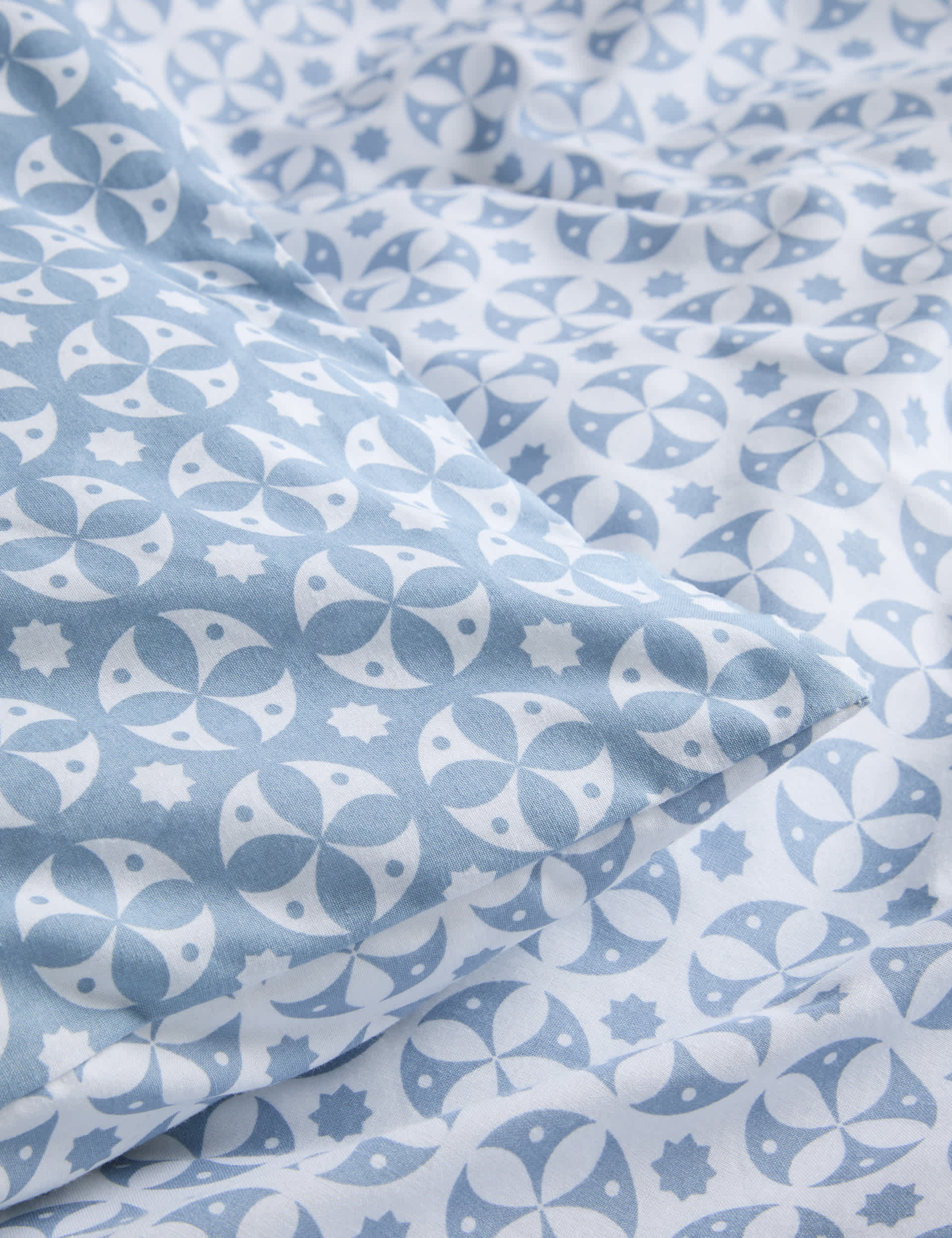 Cotton Blend Circle Star Bedding Set - British product