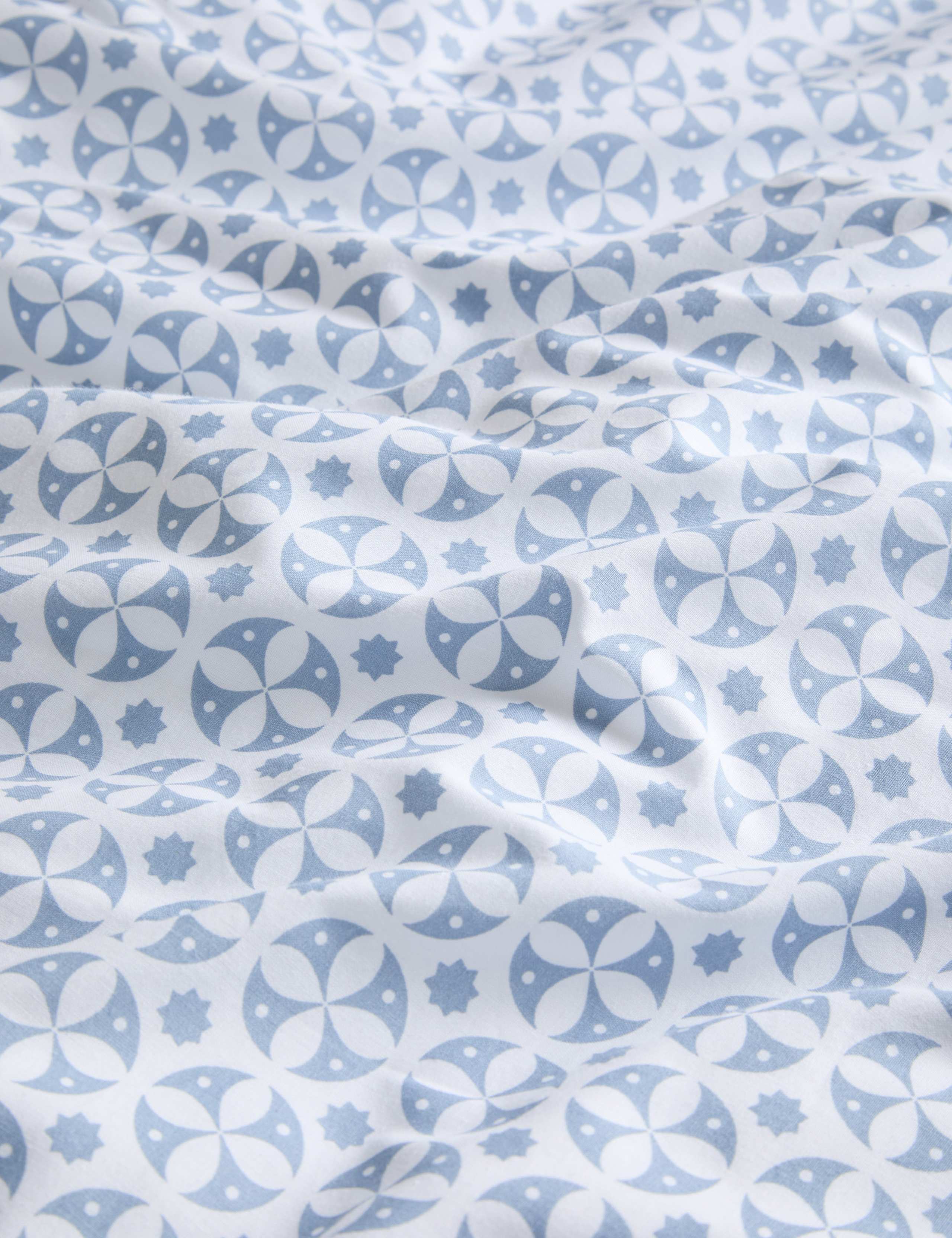Cotton Blend Circle Star Bedding Set - British product