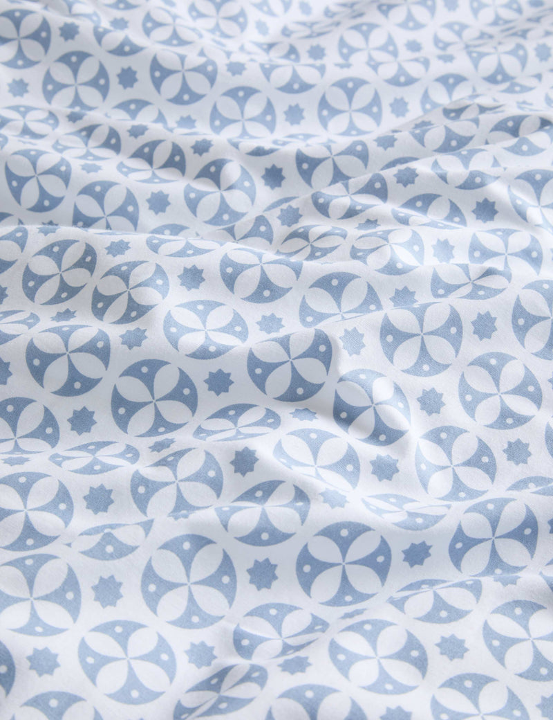 Cotton Blend Circle Star Bedding Set - British product