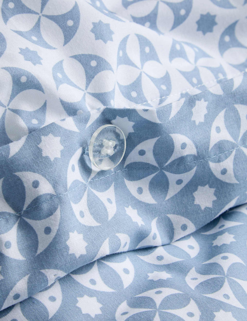Cotton Blend Circle Star Bedding Set - British product