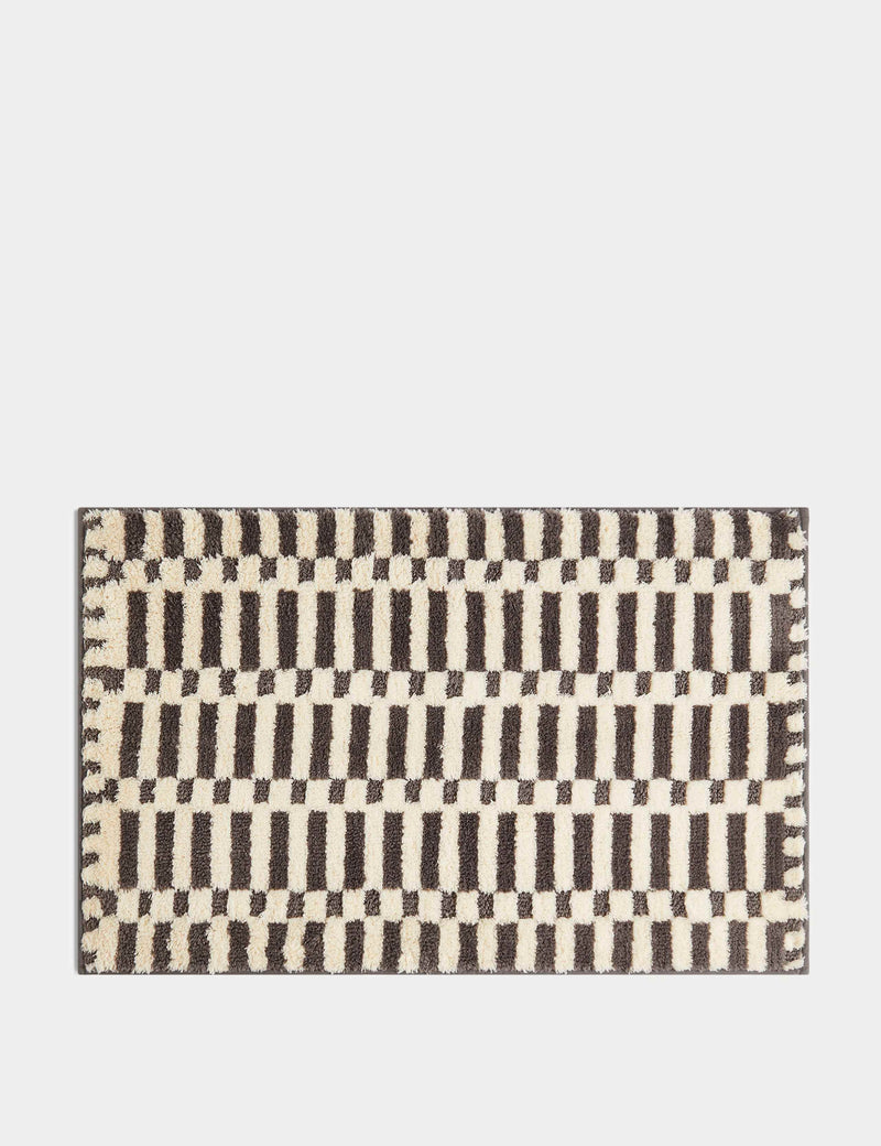 Cotton Geometric Bath Mat 50 x 80cm - British product