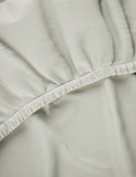 Cotton blend non-iron fitted sheet 25cm deep - British product