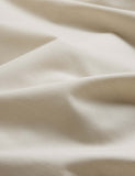 Cotton blend non-iron fitted sheet 25cm deep - British product