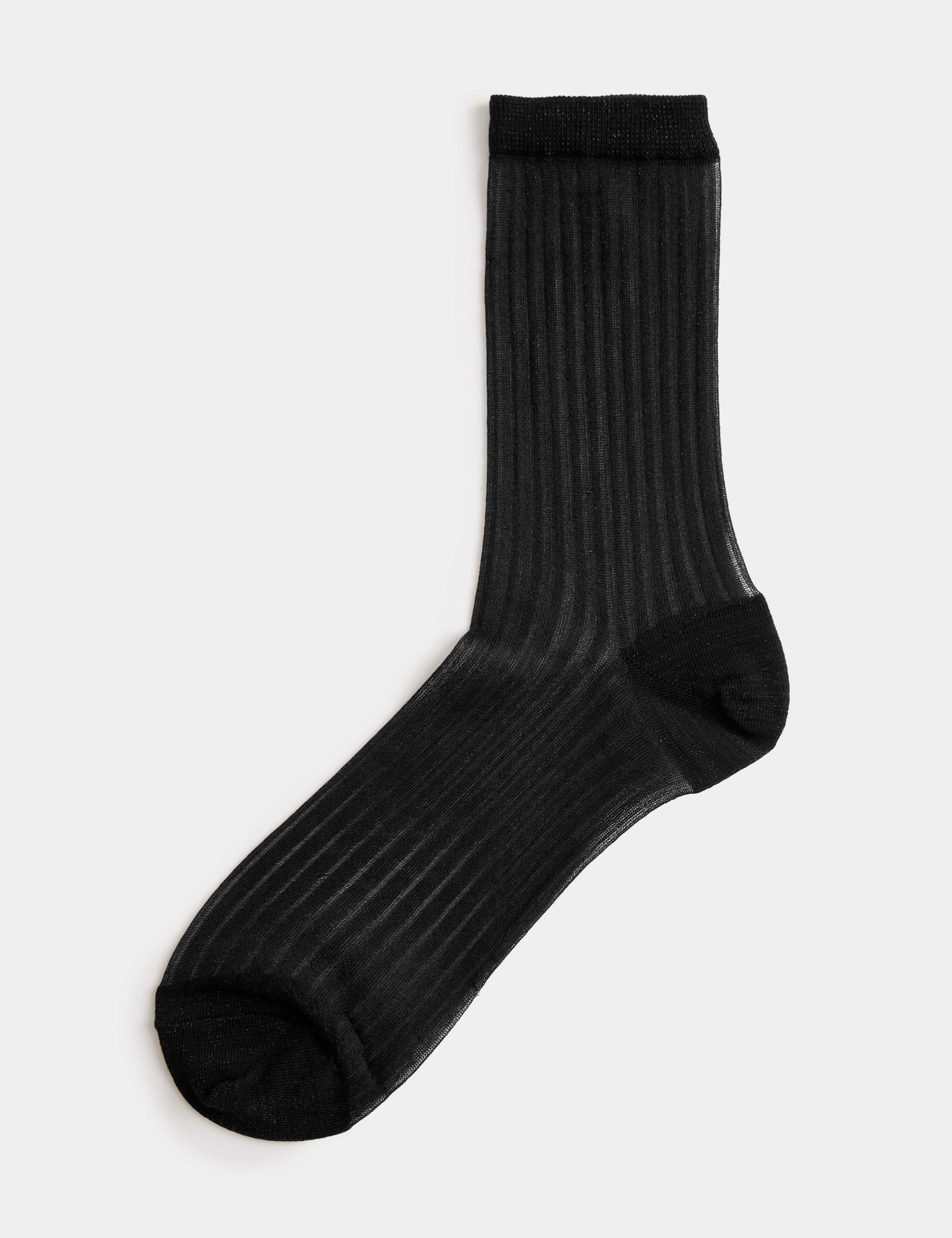M&S cotton blend sparkly crew socks, imported from the UK