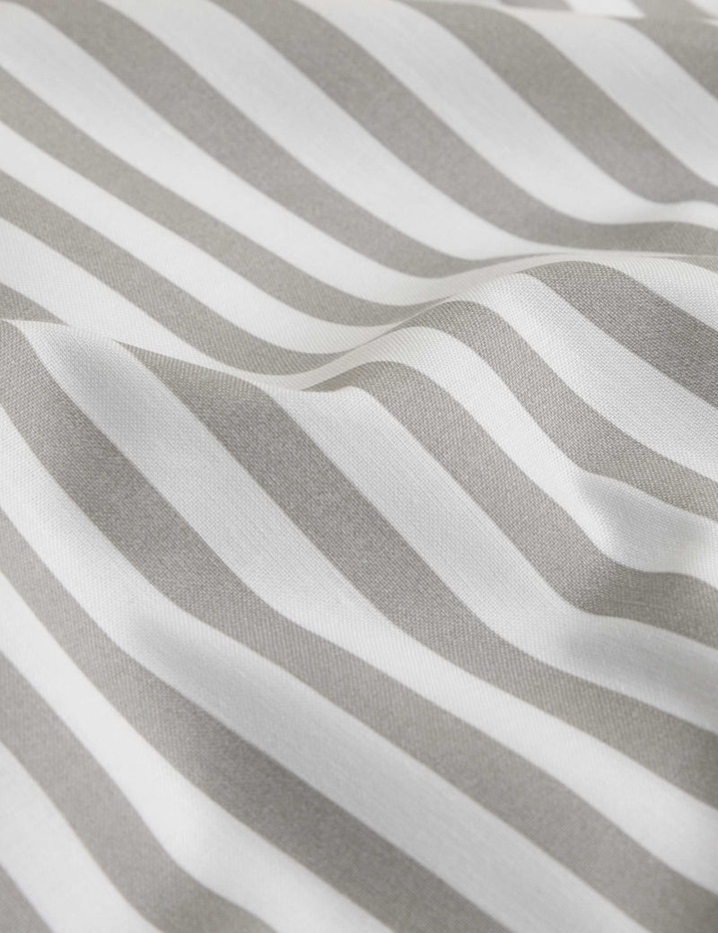 Cotton blend stripe bedding set, UK version