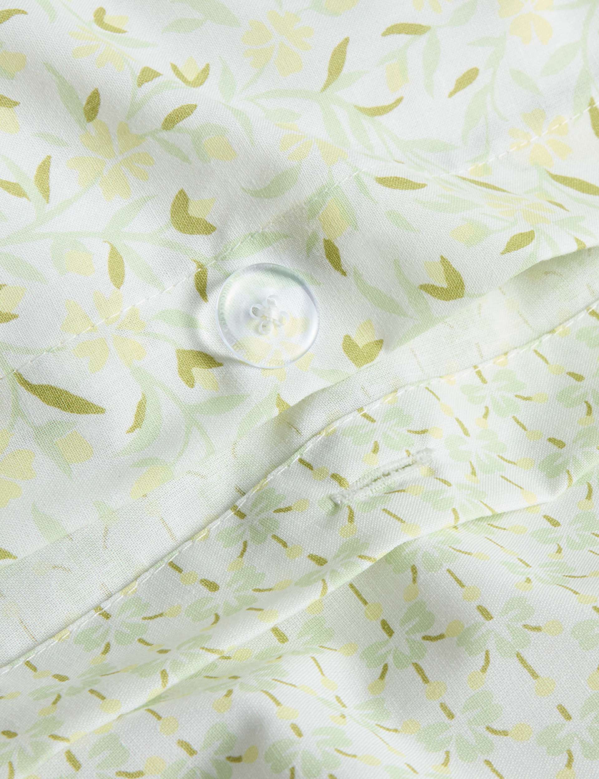 cotton blend sprig bedding set, UK version